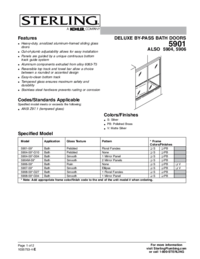 Um das Dokument anzuzeigen Sterling-plumbing 5904-59*-G10 Bedienungsanleitung
