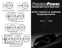 Um das Dokument anzuzeigen Precision-power SEDONA S.12 Bedienungsanleitung